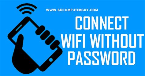 Simple Trick To Connect Wi Fi Without Password