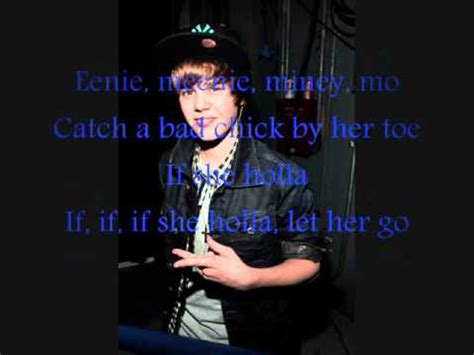 Justin Bieber Eenie Meenie Lyrics Youtube