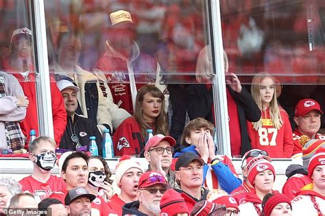 Taylor Swift Watches Boyfriend Travis Kelce Lose A Second Straight Game