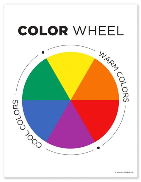 Primary Color Wheel For Kids Introduce Basic Color Theory With Ease