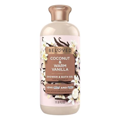 Beloved Coconut And Warm Vanilla Shower And Bath Gel Body Wash 118 Fl Oz