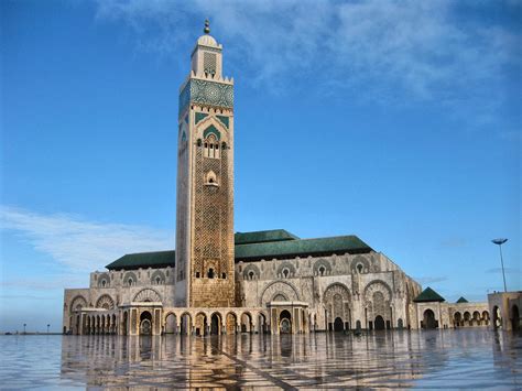 Voici Une Photo De La Mosquée Hassan 2 A Casablanca
