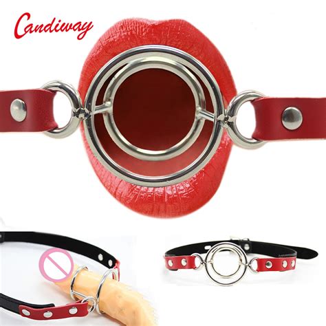 Bdsm Breathable Due O Ring Ball Gags Mouth Gag Fetish Ball For Women