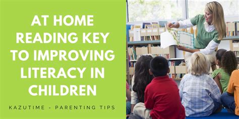 At Home Reading Key To Improving Literacy In Children Kazutime