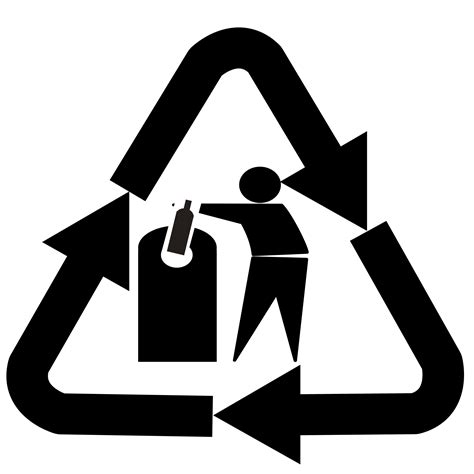 Recycle Man Logo Clipart Best
