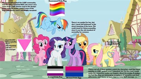 276035 analysis applejack artifact asexual bisexuality flag fluttershy gay triangle