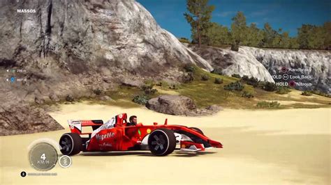 Fun With A Race Car In Just Cause 3 Youtube