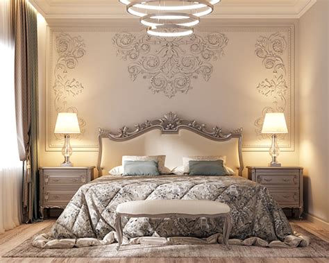 Classic Style Bedroom On Behance
