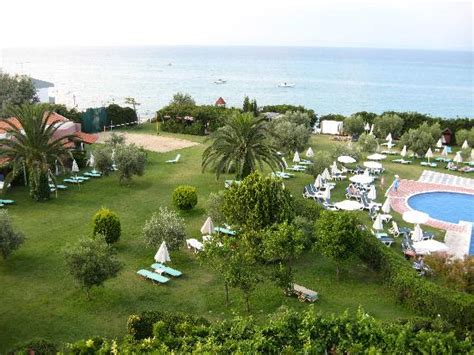 Hotel From Pool Picture Of Grecotel Pella Beach Hanioti Tripadvisor