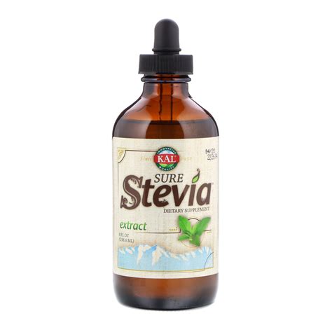 Sure Stevia Extract 8 Fl Oz 2366 Ml Ebay
