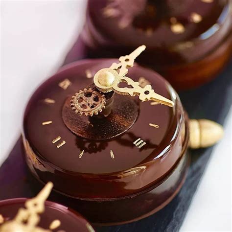 Chocolate Clock Cake Piece By Pastry Master Amaury Guichon Quick Easy