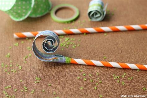 Diy Paper Straw Blowers Straw Crafts Paper Straws Crafts Paper Straws