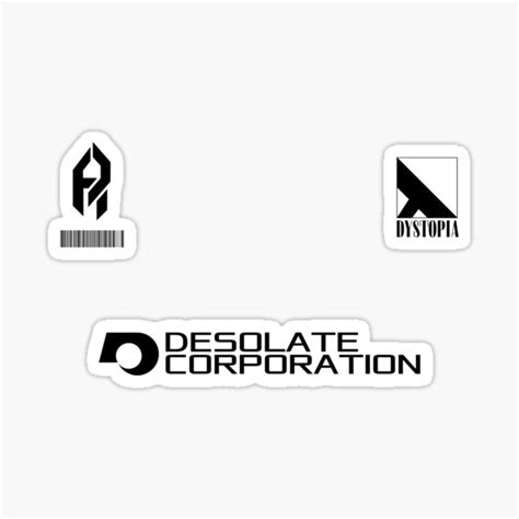 Dystopian Kit Sticker For Sale By Shadeprint Redbubble