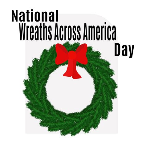National Wreaths Across America Day Idea For Poster Banner Flyer Or