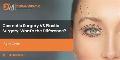 Cosmetic Surgery Vs Plastic Surgery Whats The Difference