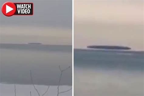 Alien News Video Of Huge Floating Object Lake Erie Stuns Internet