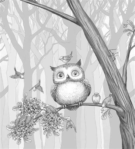 List Of Free Printable Grayscale Coloring Pages