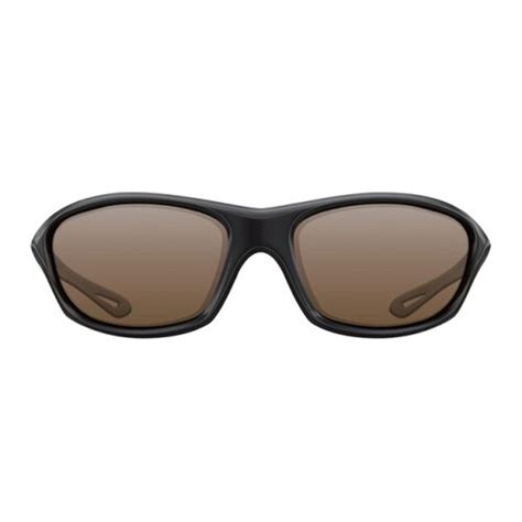 Korda Sunglasses Wraps Gloss Black Frame Brown Lens 34 00