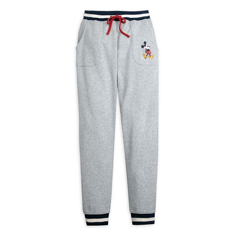 Mickey Mouse Classic Jogger Sweatpants For Adults Grey Is Now Out