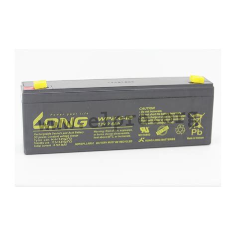 Wp26 12 Kung Long Batteries Long Lead Acid Batteries 12 Volts Elpro