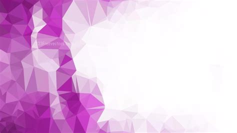 Abstract Purple And White Polygonal Background Vector Image