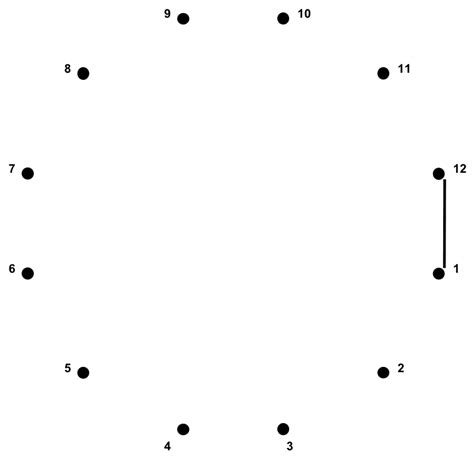 Connect The Dots Circle Count By 1s Shapes