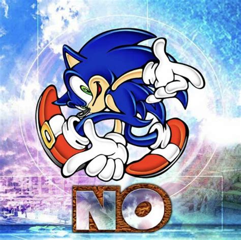I Edited The “no” Meme To Make Sonic Smile Instead Fandom