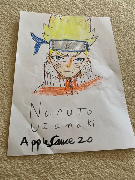Naruto Uzamaki Poster Etsy