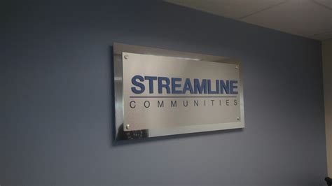 Acrylic Sign With Standoffs Business Signs In Massachusetts Express
