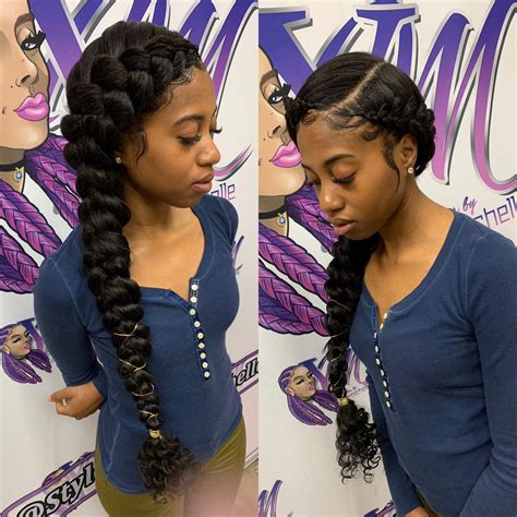14 Sensational Prom Hairstyles With Braids For Black Girls