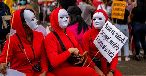 Sex Workers And Brothel Owners Protest A Proposed Law That Would Punish