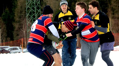 Snow Rugby Tournament At Patscherkofel Myinnsbruck