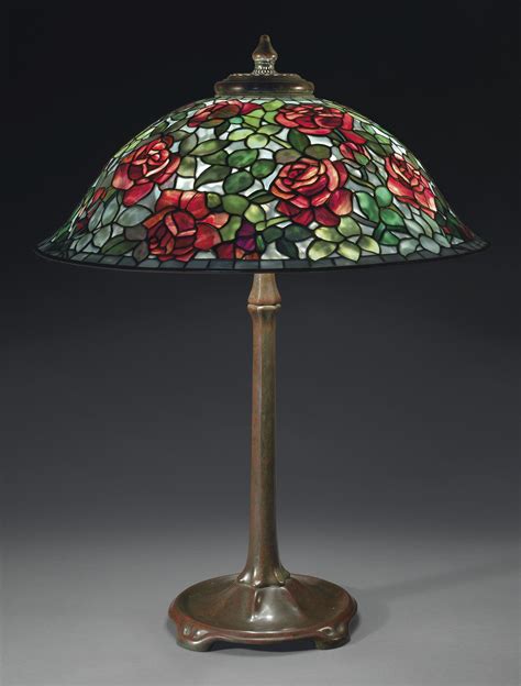 Tiffany Studios A Rose Table Lamp Circa 1910 Christies
