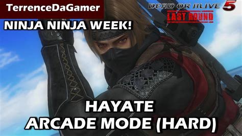 Hayate Dead Or Alive 5 Last Round Arcade Mode Hard Wcommentary Youtube