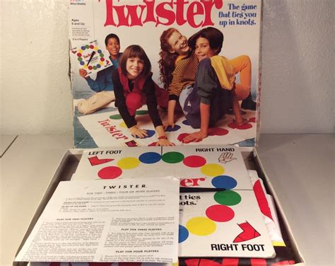 Vintage Twister Game Complete 1966 Twister Retro Game Night Etsy