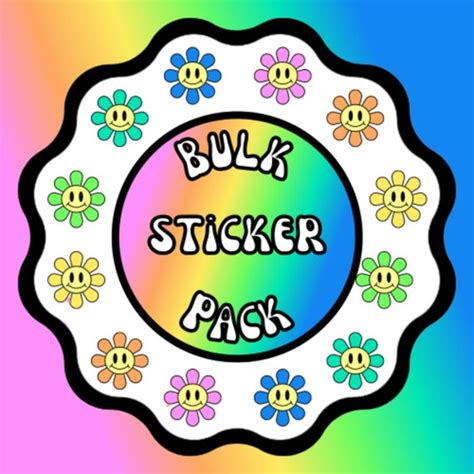 Bulk Sticker Pack Etsy