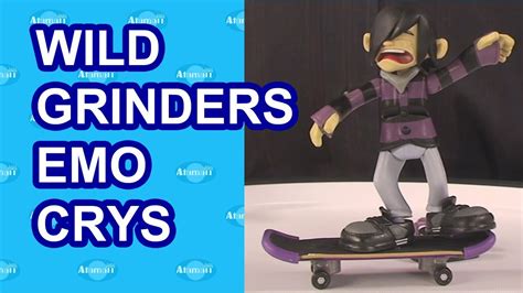 Wild Grinders Fingerboards Emo Crys Toy Review Unboxing Youtube