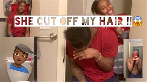 Girlfriend Cut My Hair While I Was Sleep 😡 So I Had To Shave It All Off Youtube