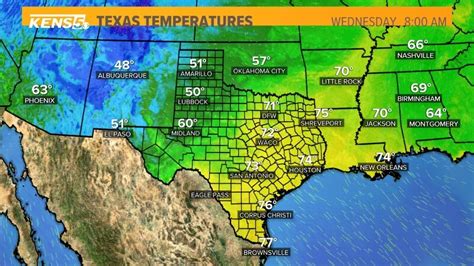 Weather Maps On Kens5 In San Antonio