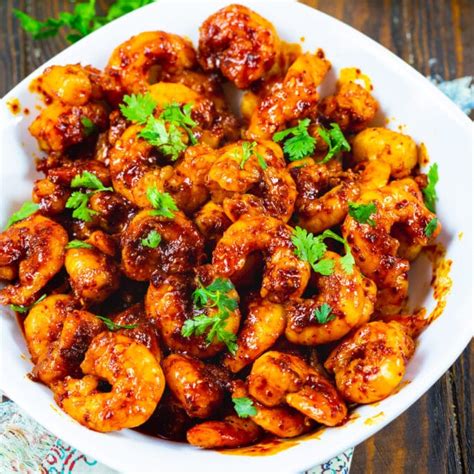 Chile And Garlic Shrimp Spicy Southern Kitchen