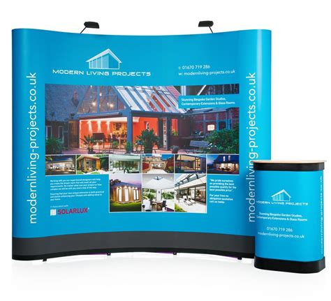 Curved Pop Up Stands Pop Up Display Stands Exhibition Stand