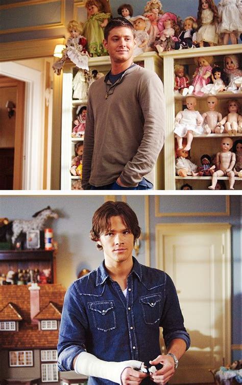 2x11 playthings spns2 sam dean so dean makes sam out to love dolls and to counter this very