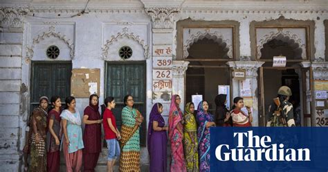 Last Day Of The Indian Elections In Pictures World News The Guardian