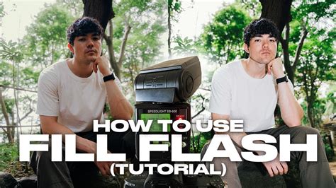 How To Use Fill Flash Outdoor Portrait Photography Tutorial Youtube