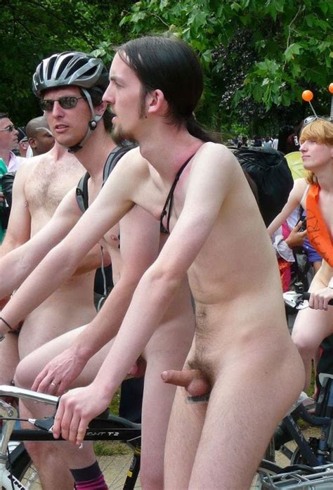 World Naked Bike Ride Boner