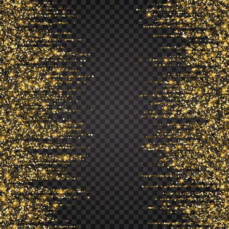 Gold Sparkles Confetti Gold Glitter Abstract Background Luxury Golden