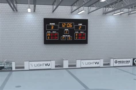 Led Scoreboards For Arenas Made In Canada Lightvu
