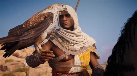 Just Who Is Assassins Creed Origins Protagonist Bayek Player Hud