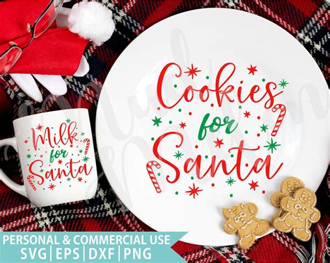 Cookies for Santa SVG Christmas SVG Santa svg Santa | Etsy | Cookies for santa plate, Santa 