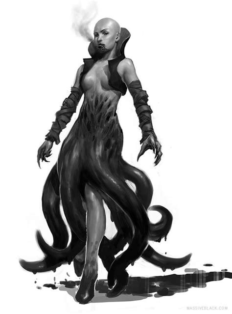 Massive Black Concept Art Monster Concept Art Dark Fantasy Art